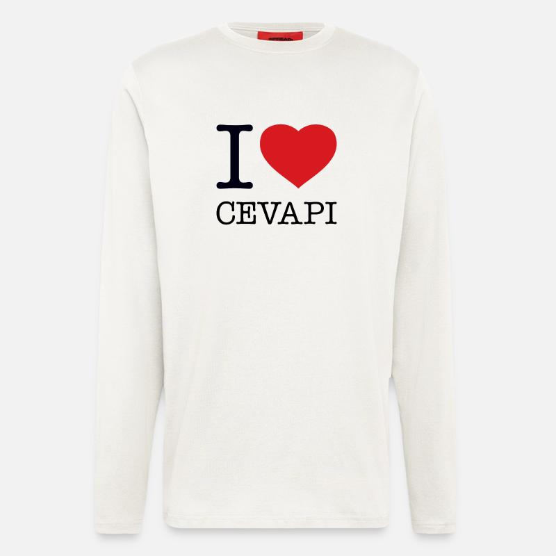 J’ADORE CEVAPI - Manches longues bio décontracté fabriqué en UE - OFF WHITE