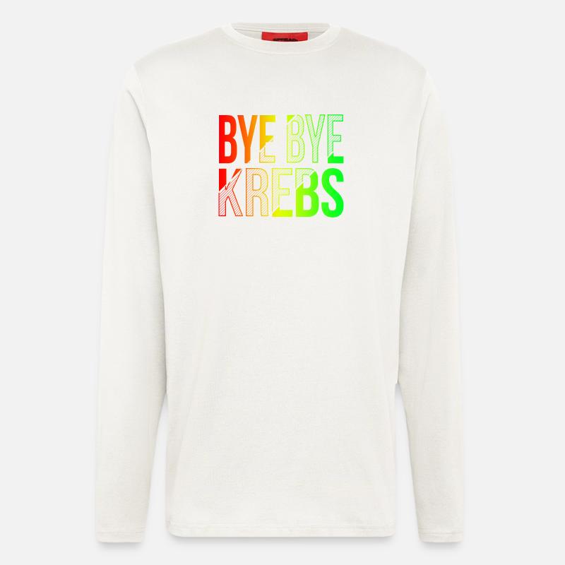 Bye Bye Kreps Rainbow Design - Longsleeve - made by SPREAD  - OFF WHITE