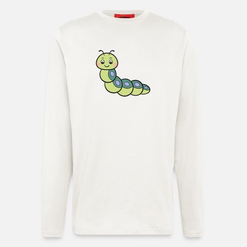 Raupe - Langarmshirt - made by SPREAD  - OFF WHITE