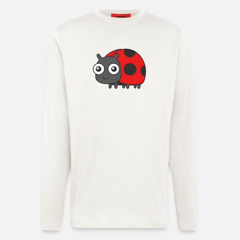 Glückskäfer - Langarmshirt - made by SPREAD  - OFF WHITE