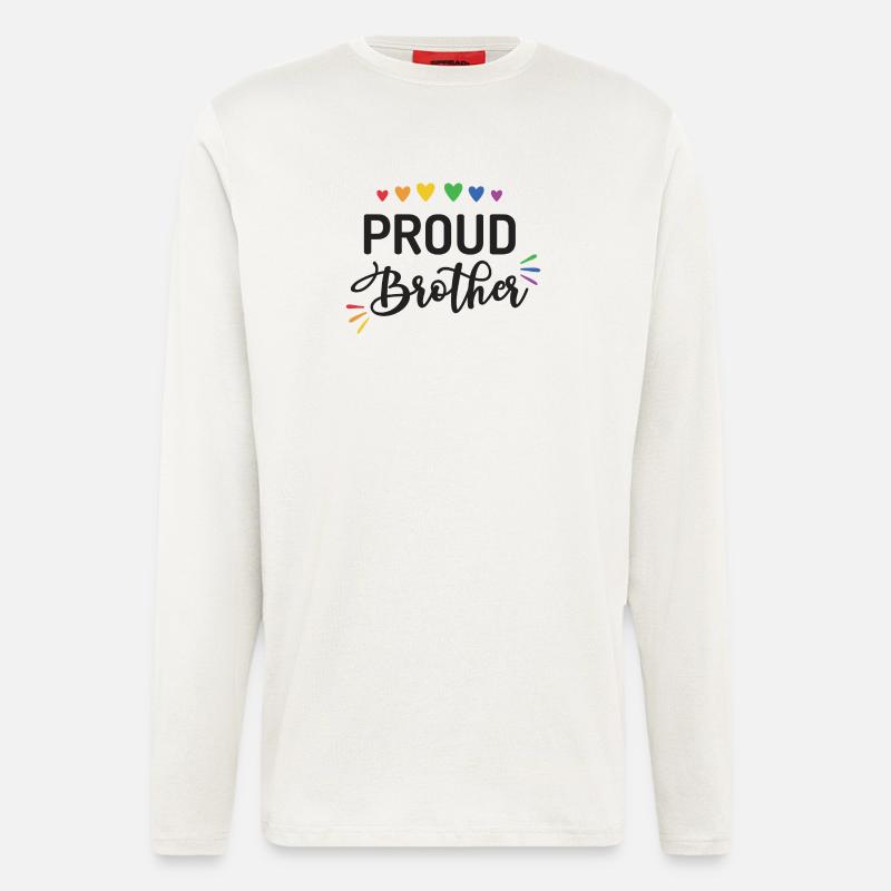 Stolzer Bruder - Langarmshirt - made by SPREAD  - OFF WHITE