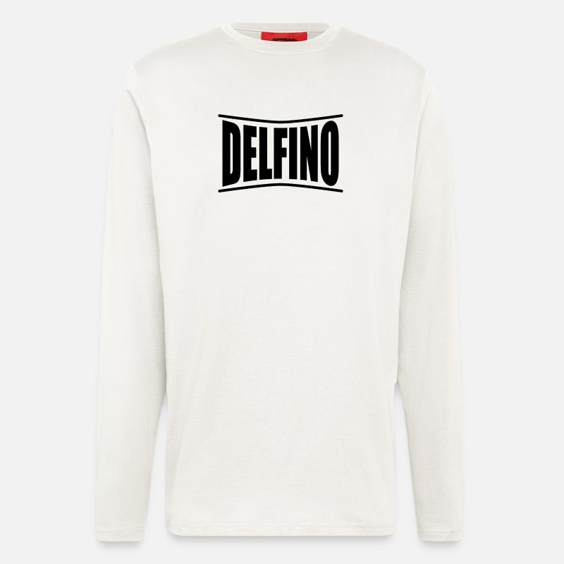 Delfino t-shirt gift idea - Longsleeve - made by SPREAD  - OFF WHITE