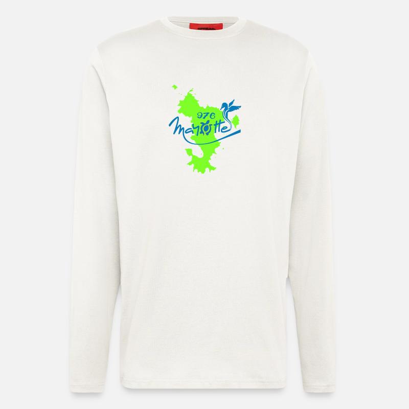 Mayotte - Langarmshirt - made by SPREAD  - OFF WHITE