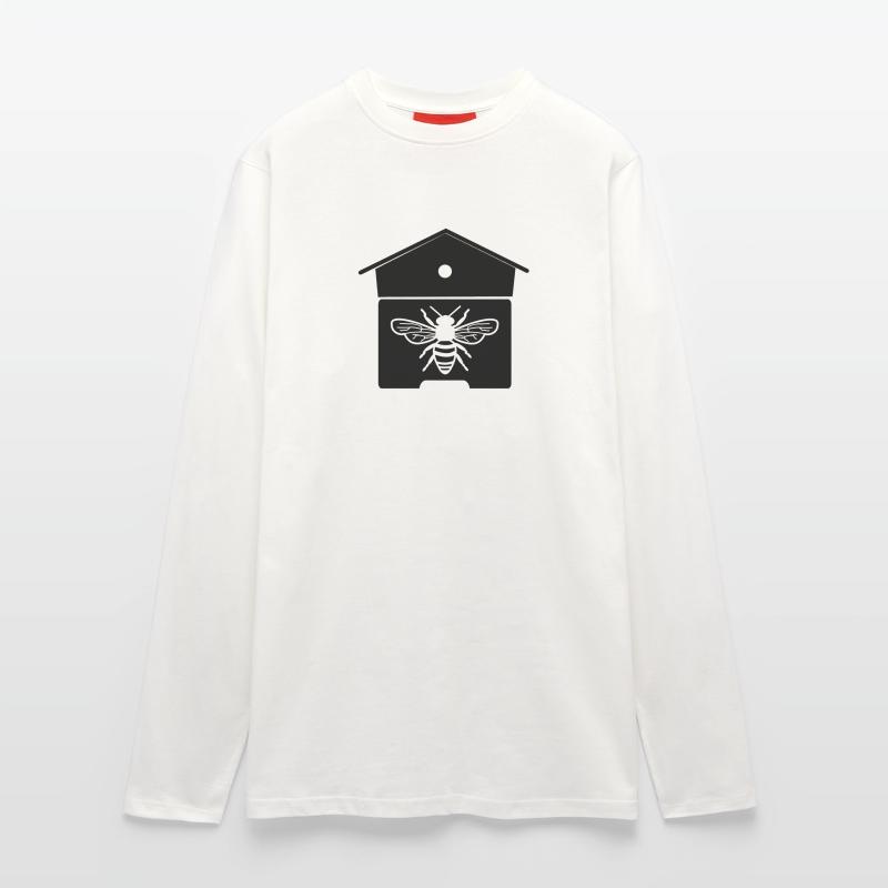 Bienenhaus oder Bienennest Langarmshirt - made by SPREAD 