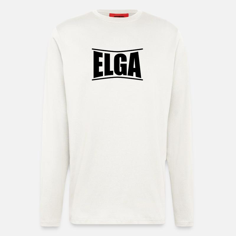 Elga T-Shirt Geschenkidee - Langarmshirt - made by SPREAD  - OFF WHITE
