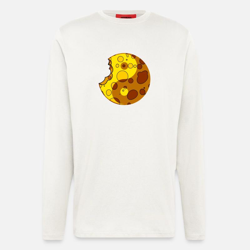 Cheese Yin Yang - Longsleeve - made by SPREAD  - OFF WHITE