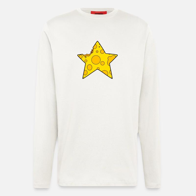 Cheese Star - Longsleeve - made by SPREAD  - OFF WHITE