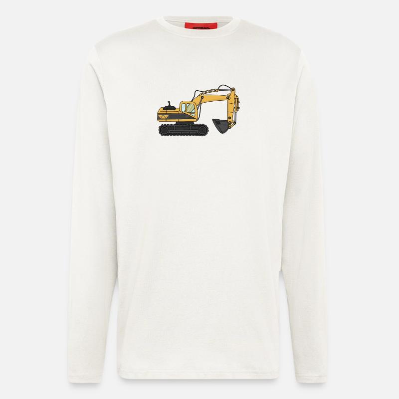 Bagger - Langarmshirt - made by SPREAD  - OFF WHITE