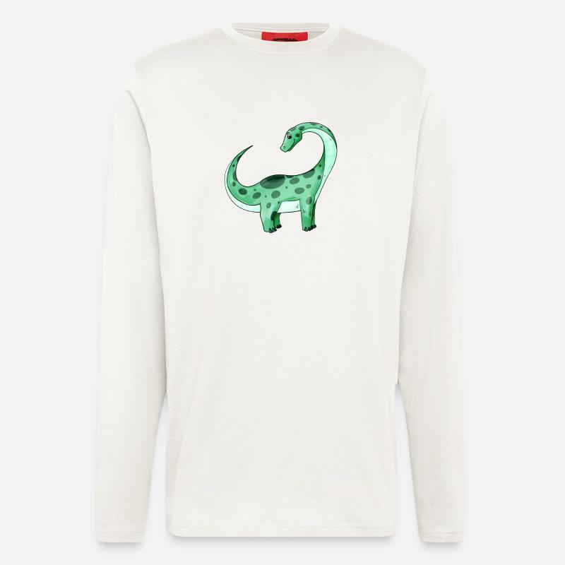Dinosaur - Longsleeve - made by SPREAD - OFF WHITE