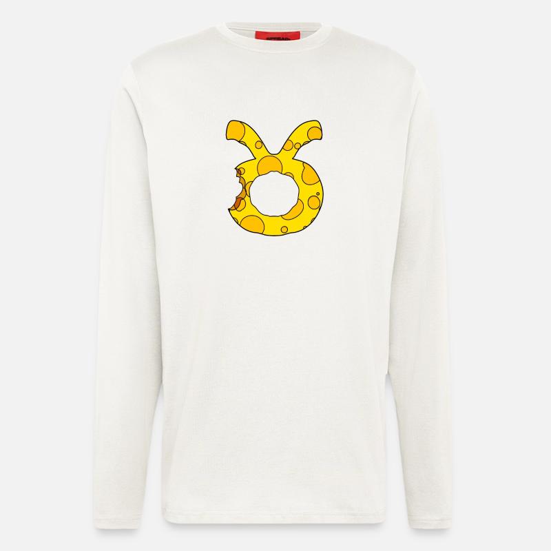 Sternzeichen Stier - Langarmshirt - made by SPREAD  - OFF WHITE