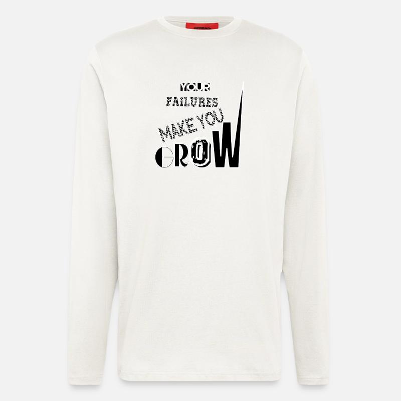 YOUR FAILURES - Longsleeve - made by SPREAD  - OFF WHITE