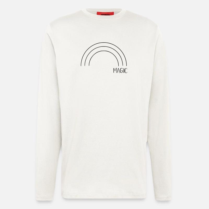 Magic Rainbow - Longsleeve - made by SPREAD  - OFF WHITE