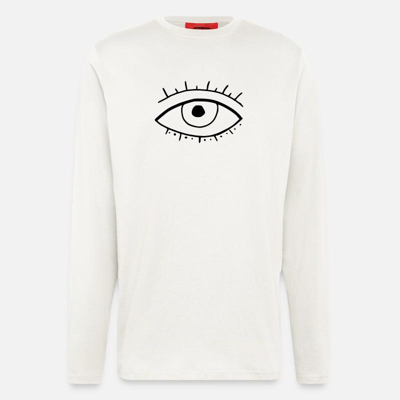 Eye - Longsleeve - made by SPREAD  - OFF WHITE