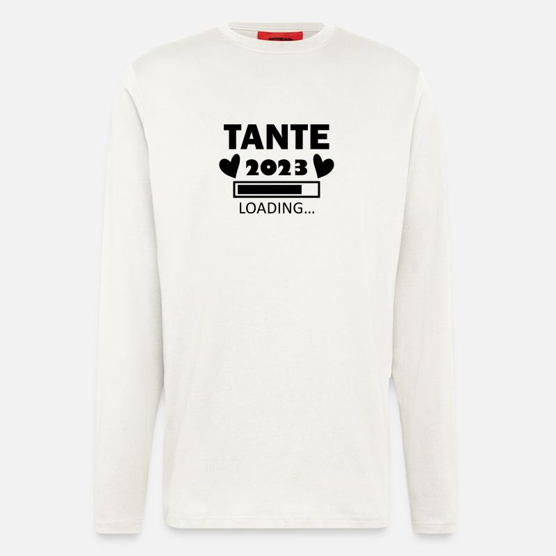 Tante 2023 Loading - Langarmshirt - made by SPREAD  - OFF WHITE