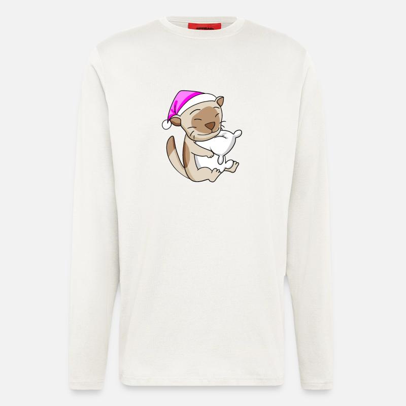 Cat Cat Breed Burmese Cat - Longsleeve - made by SPREAD  - OFF WHITE