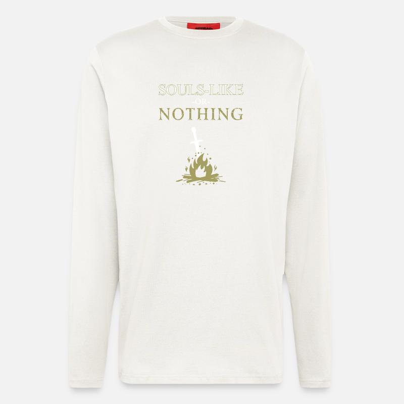 Seelen-Like oder nichts - Langarmshirt - made by SPREAD  - OFF WHITE