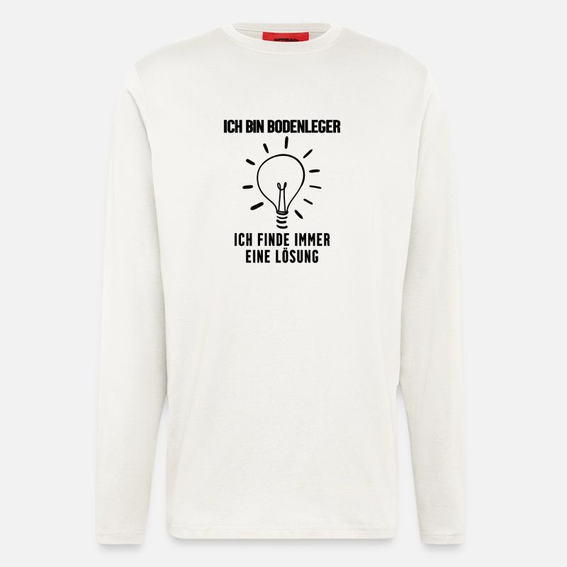 Bodenleger - Langarmshirt - made by SPREAD - OFF WHITE