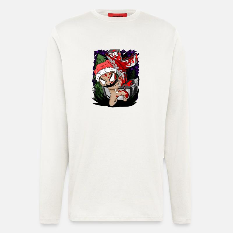 creepy gingerbread - Longsleeve - made by SPREAD - OFF WHITE