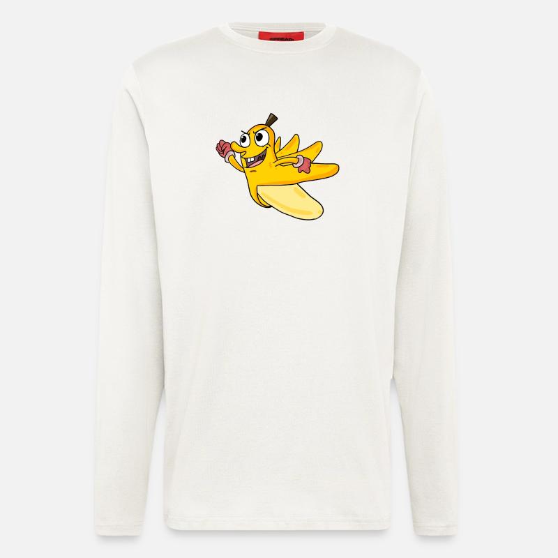 Banane - Langarmshirt - made by SPREAD  - OFF WHITE