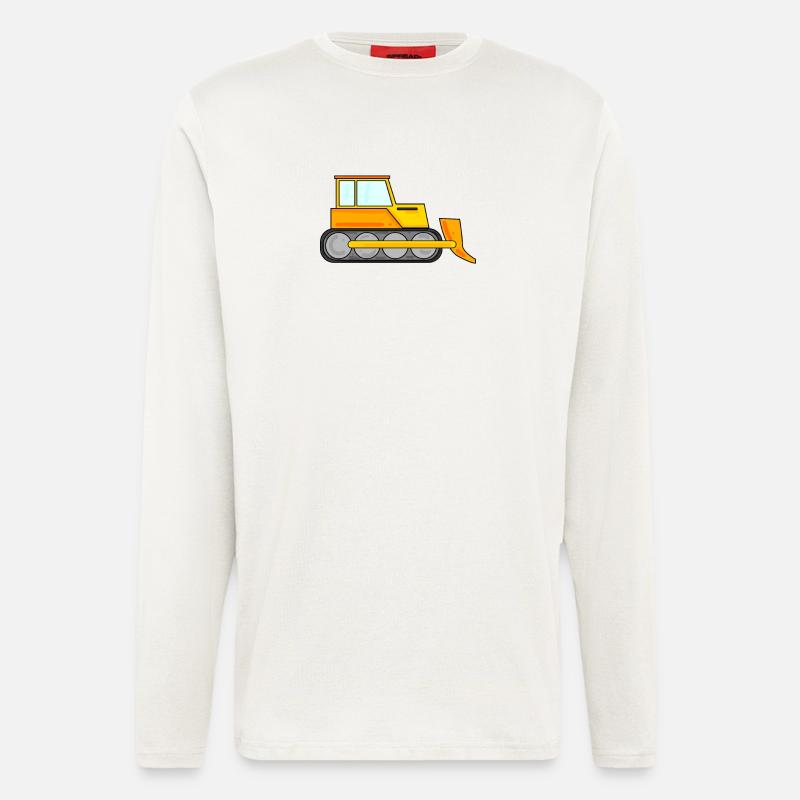 Construction trailer - Longsleeve - made by SPREAD  - OFF WHITE