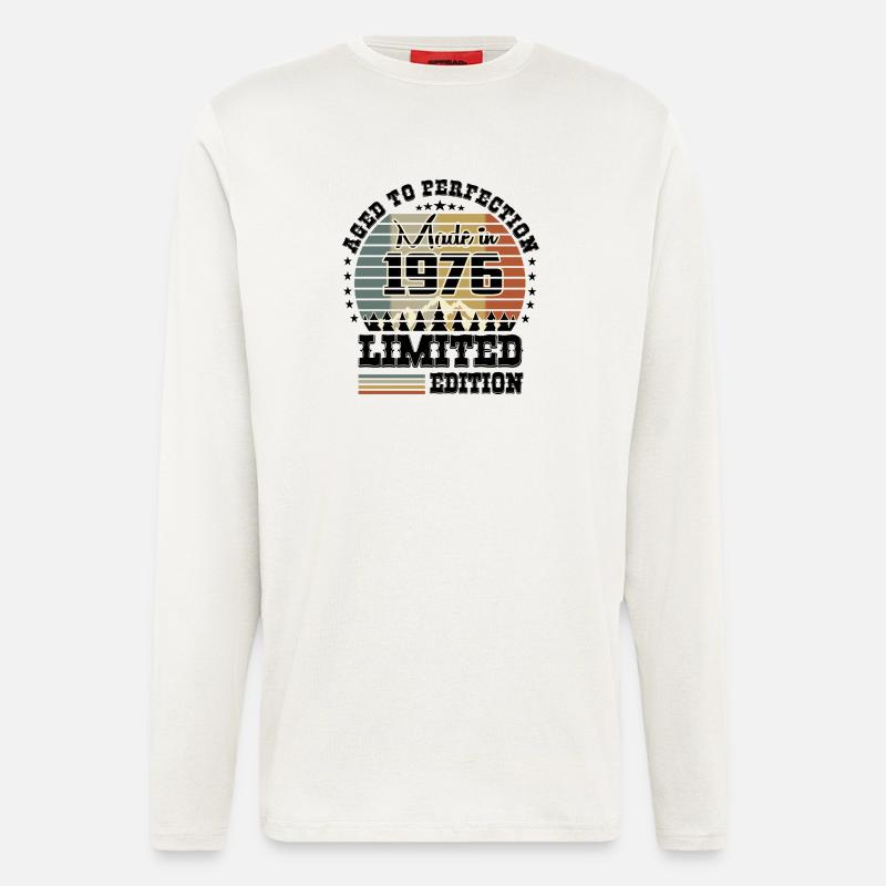 1976 Limited Edition - Langarmshirt - made by SPREAD  - OFF WHITE