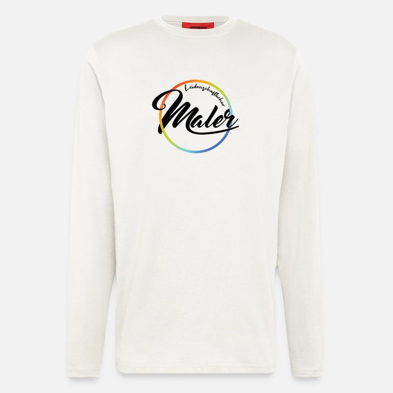 Passionate painter - Longsleeve - made by SPREAD  - OFF WHITE
