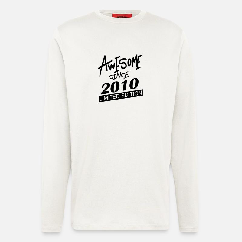 2010 - Born 2010 - Longsleeve - made by SPREAD  - OFF WHITE