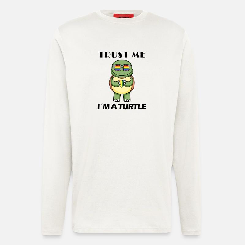 Turtle - Longsleeve - made by SPREAD  - OFF WHITE