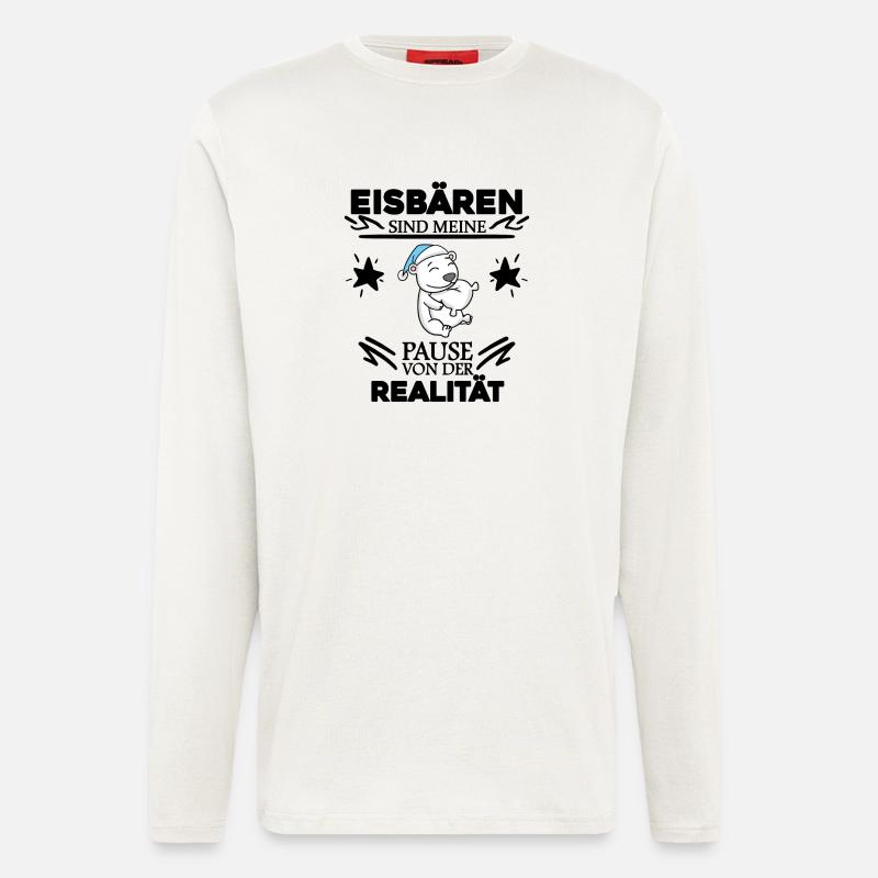 Eisbär - Langarmshirt - made by SPREAD  - OFF WHITE