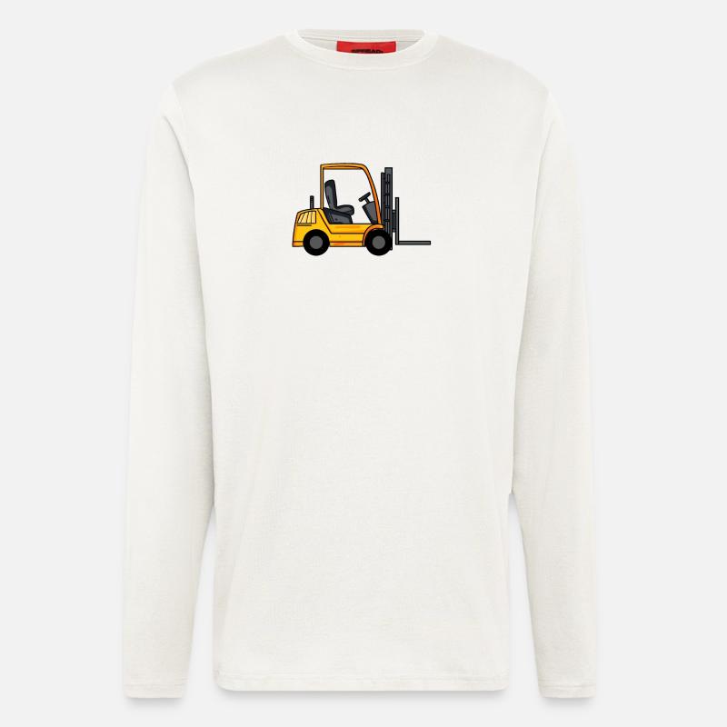 Forklift - Longsleeve - made by SPREAD  - OFF WHITE