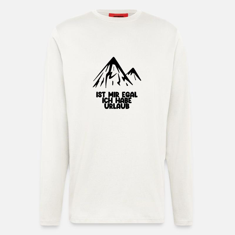 Urlaub - Langarmshirt - made by SPREAD - OFF WHITE