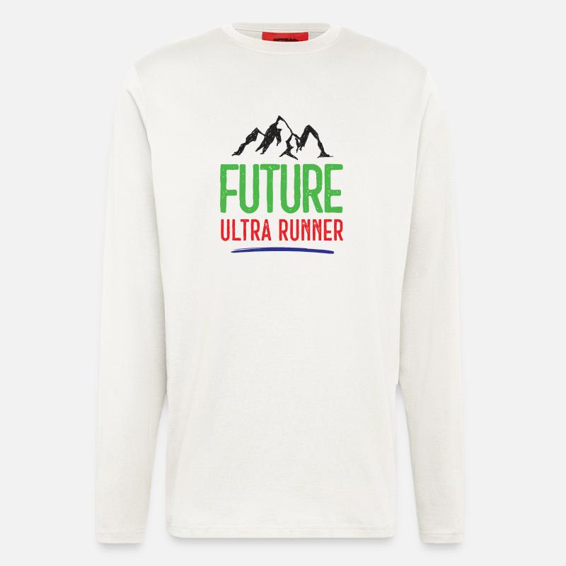 Future Ultra Runner - Langarmshirt - made by SPREAD  - OFF WHITE