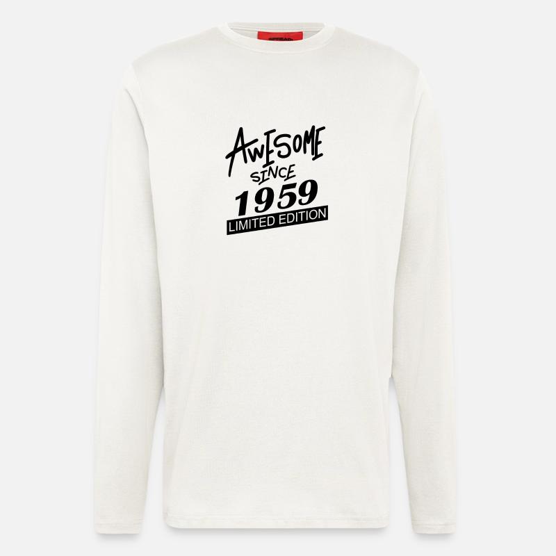 1959 - Born 1959 - Longsleeve - made by SPREAD  - OFF WHITE