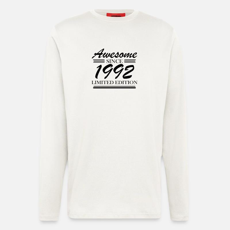 1992 - Born 1992 - Longsleeve - made by SPREAD  - OFF WHITE