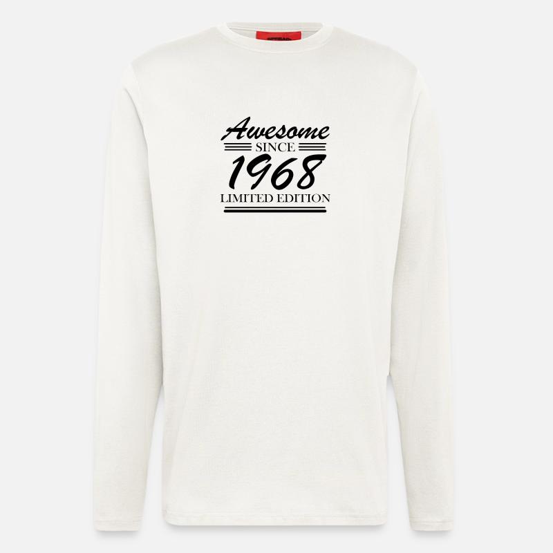 1968 - Born 1968 - Longsleeve - made by SPREAD  - OFF WHITE