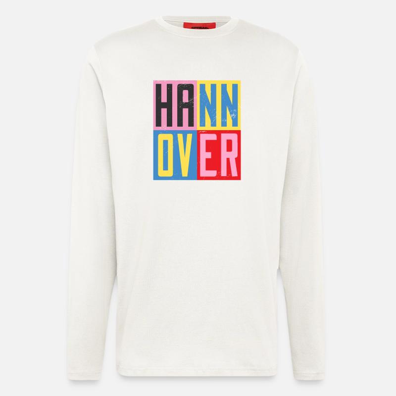 Hannover Design - Langarmshirt - made by SPREAD  - OFF WHITE