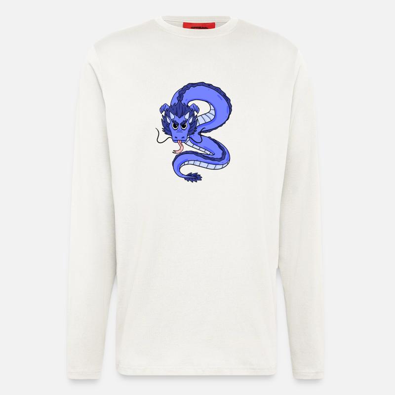 Dragon - Longsleeve - made by SPREAD  - OFF WHITE
