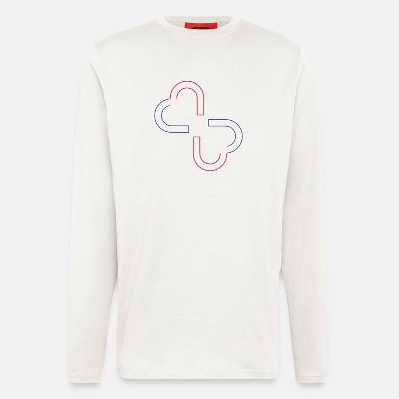 Dual-Core - Langarmshirt - made by SPREAD  - OFF WHITE
