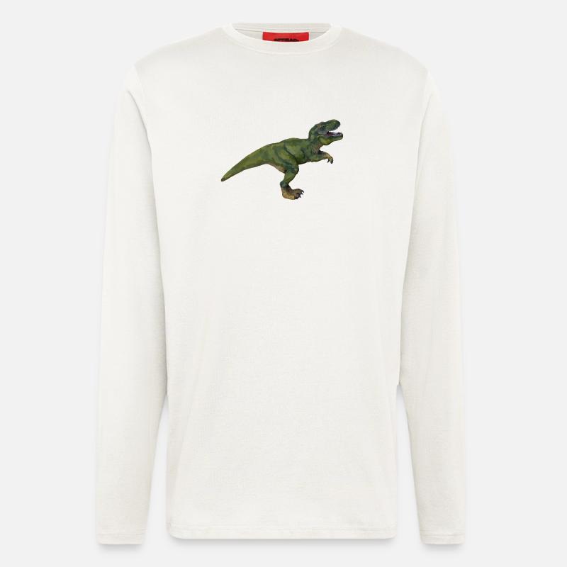 Tom T-Rex - Longsleeve - made by SPREAD  - OFF WHITE