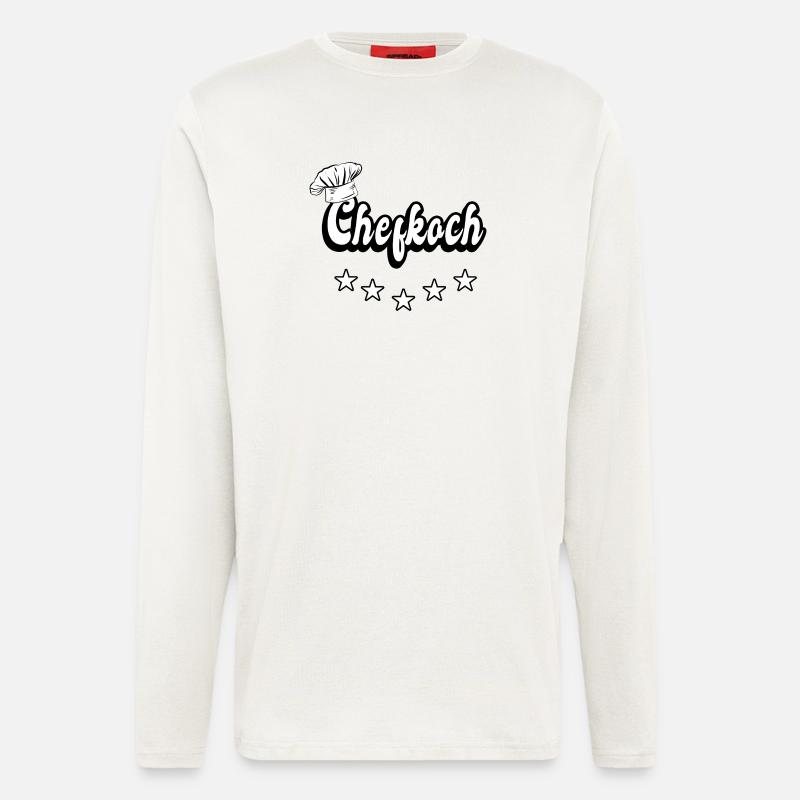Chefkoch Design - Langarmshirt - made by SPREAD  - OFF WHITE