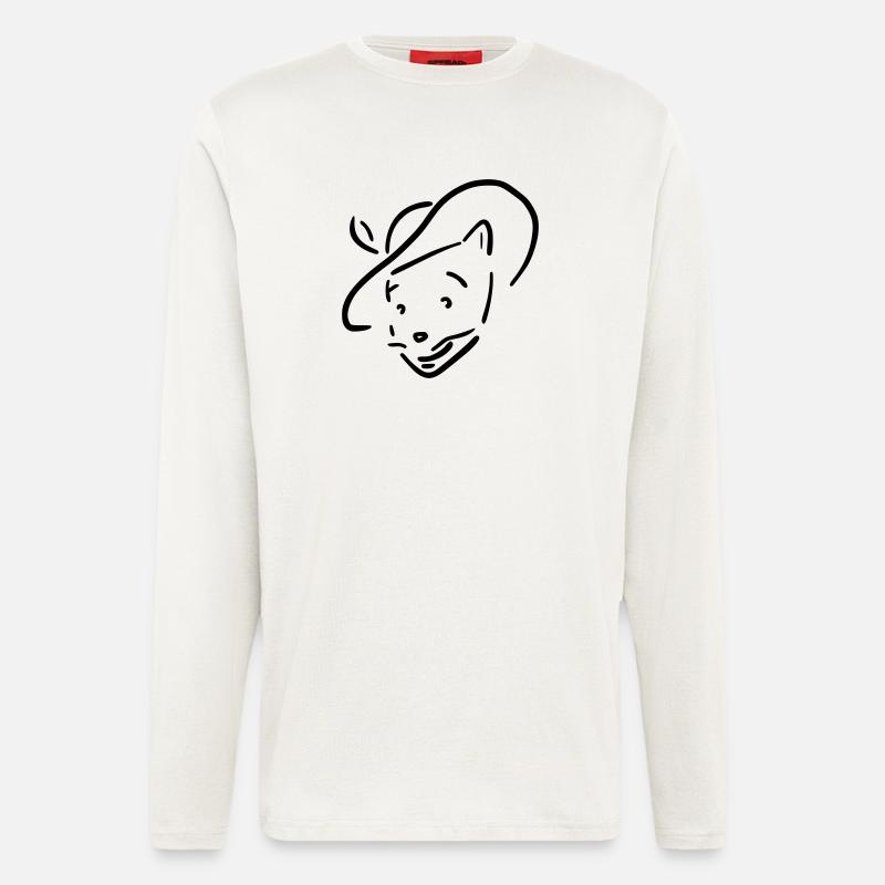 Der gestiefelte Kater - Langarmshirt - made by SPREAD  - OFF WHITE