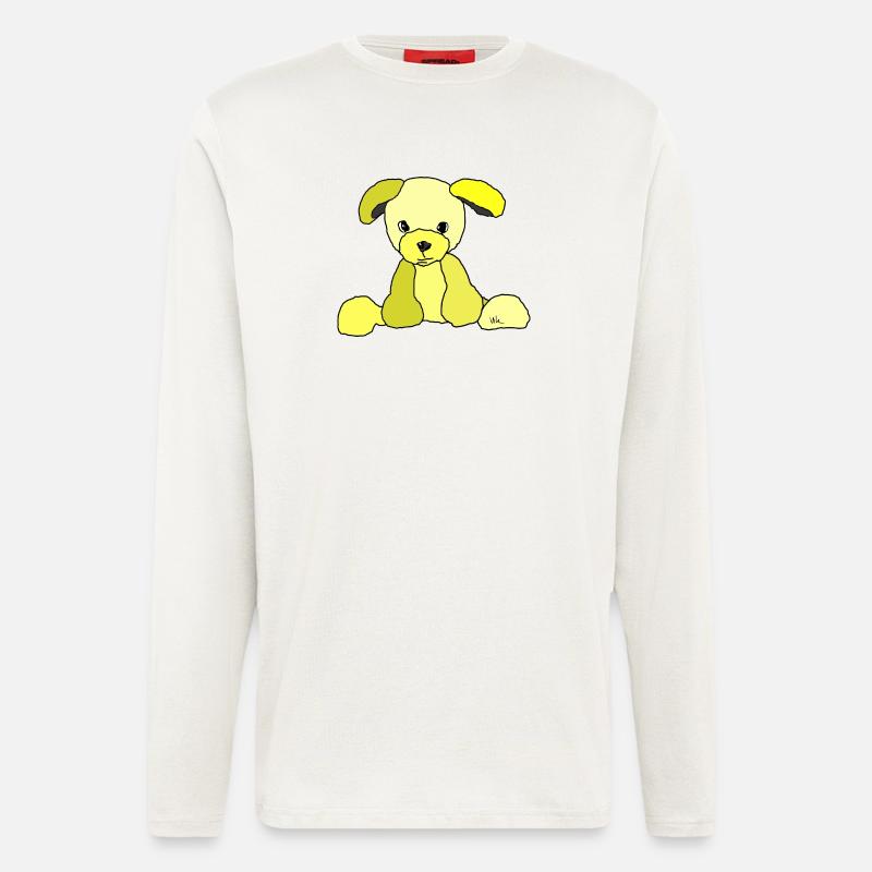 Hund Comic - Langarmshirt - made by SPREAD  - OFF WHITE