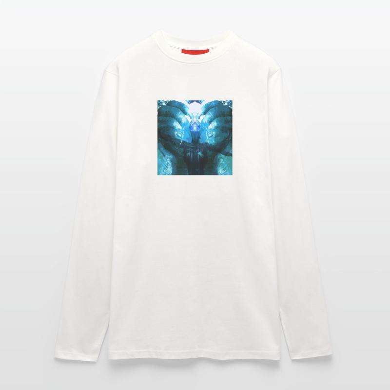 Reflective Deep Blue Creature Longsleeve - made by SPREAD 