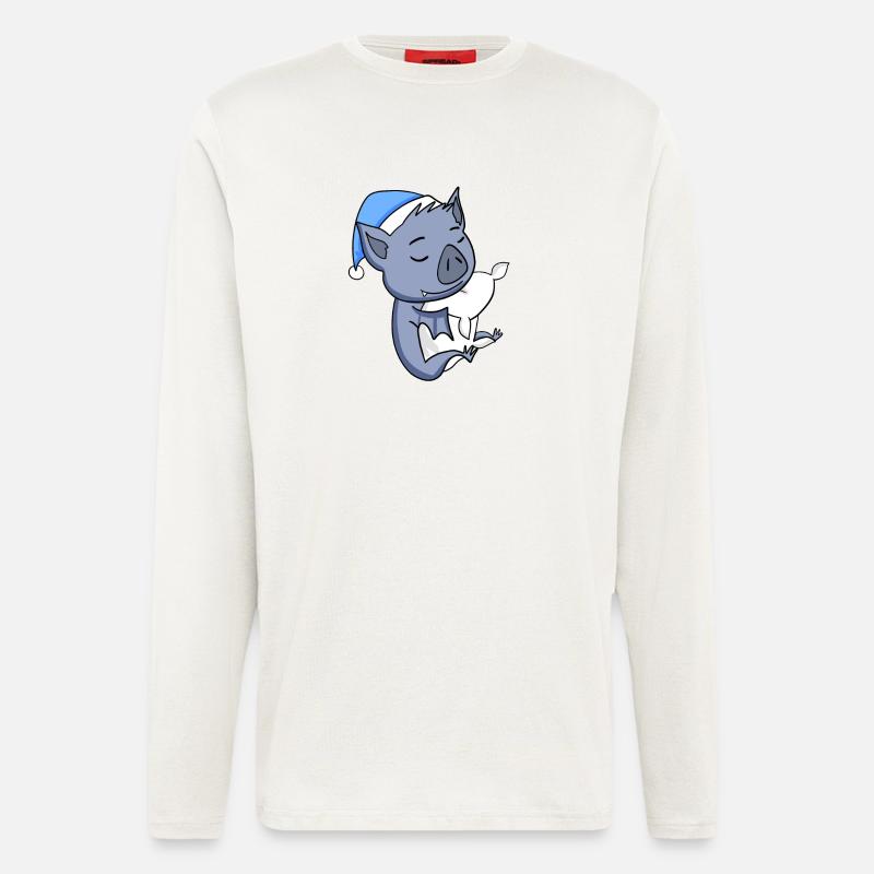 Bat - Longsleeve - made by SPREAD  - OFF WHITE