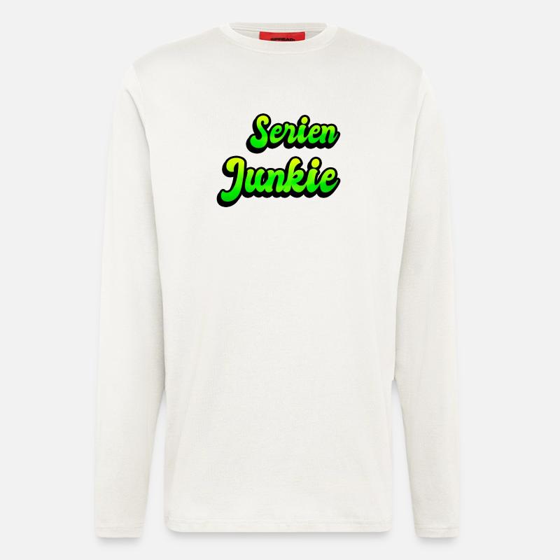Serien Junkie - Langarmshirt - made by SPREAD - OFF WHITE