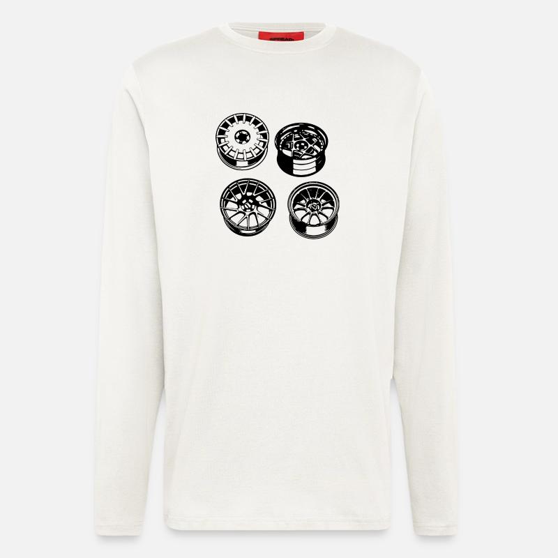Felgen - Langarmshirt - made by SPREAD  - OFF WHITE