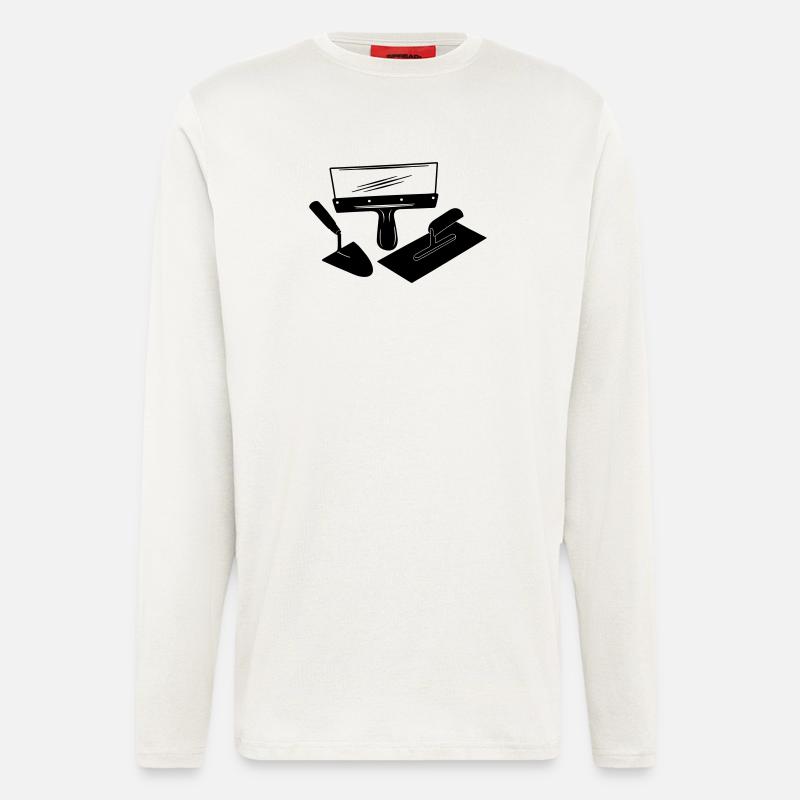 Stucadoors tools - Longsleeve - made by SPREAD  - OFF WHITE