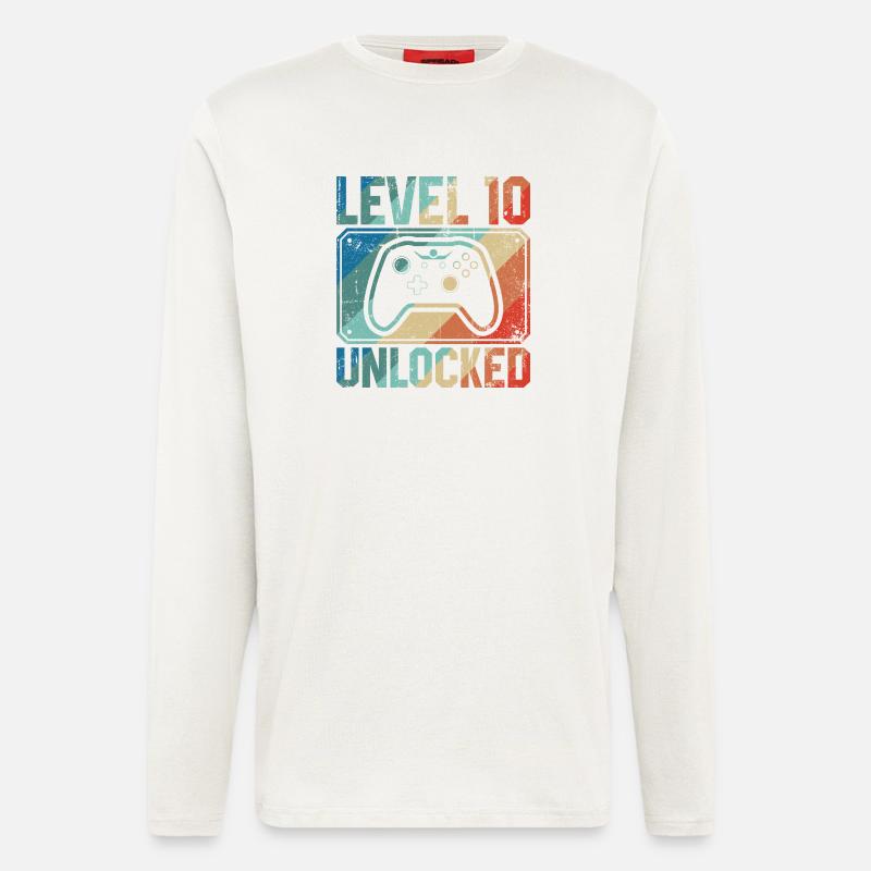 Level 10 Unlocked Controller - Longsleeve - made by SPREAD  - OFF WHITE