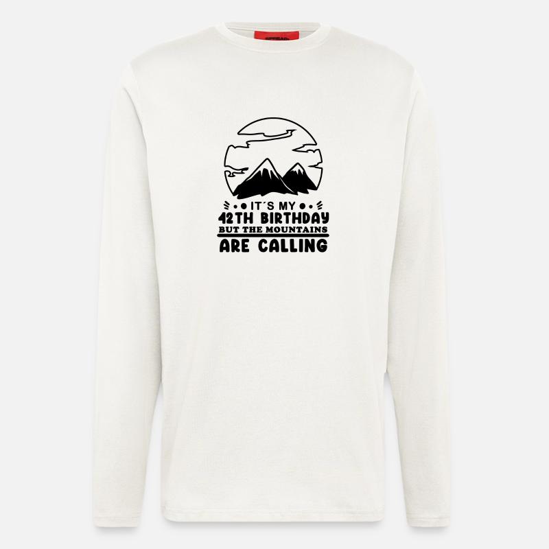 42 Jahre alt Geschenk - Langarmshirt - made by SPREAD  - OFF WHITE