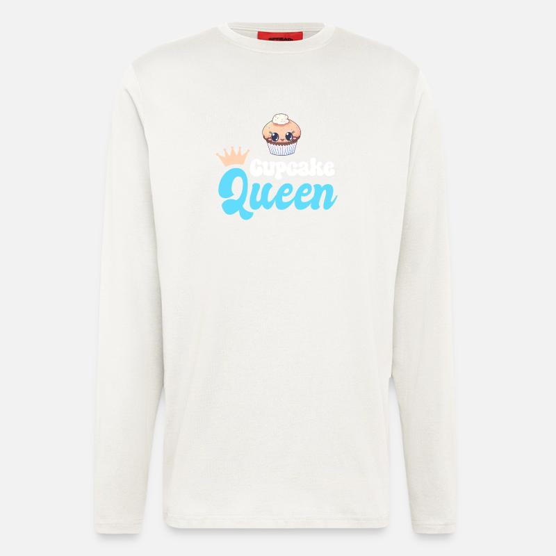 Cupcake Baking Baker - Longsleeve - made by SPREAD  - OFF WHITE